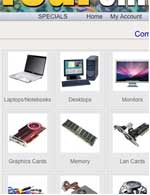 ecommerce web site solution with unlimited categories.