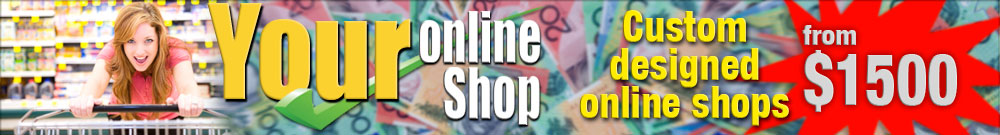 Your Online Shop Melbourne ecommerce website design