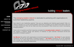 e-commerce website design for emrging leaders network