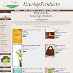 ecommerce website design for New age products