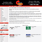 online shop design for online safety signs